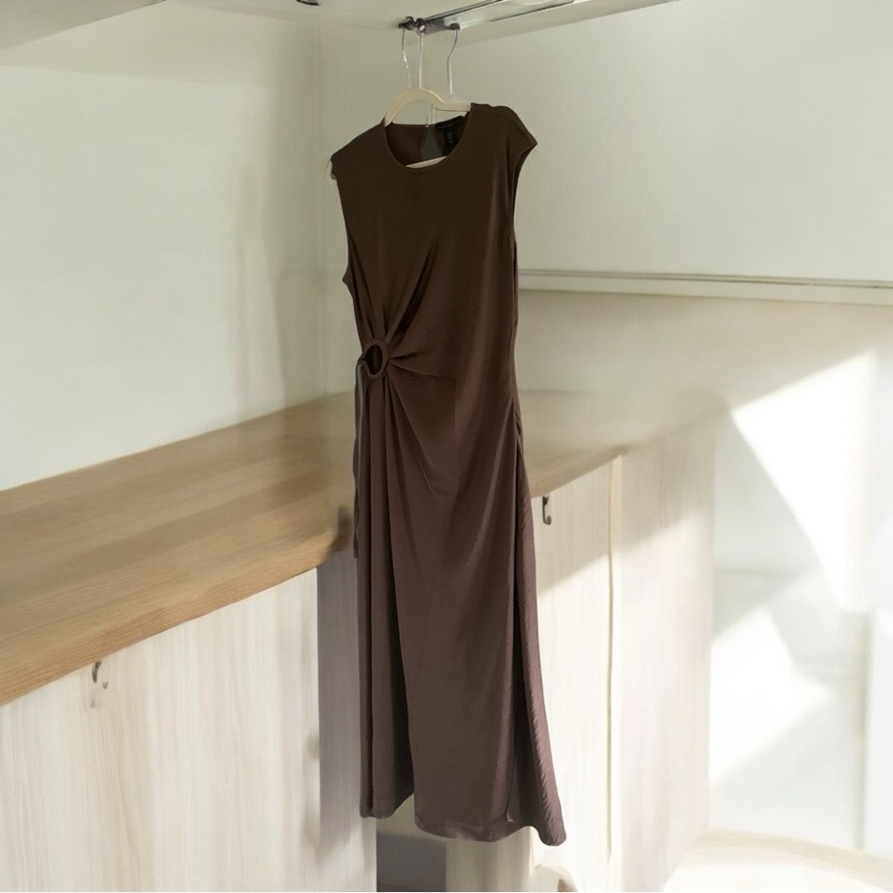 House of Harlow brown dress